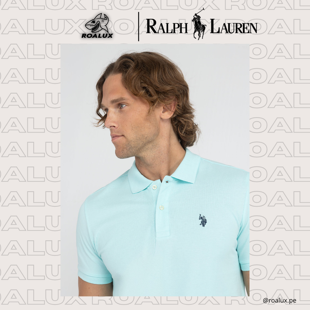 Polo de Piqué Liso Corte Ajustado - Ralph Lauren