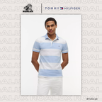Slim Fit Rugby-Stripe Polo para Hombre