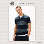 Slim Fit Rugby-Stripe Polo para Hombre