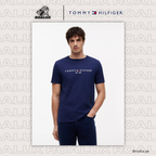Embroidered Tommy Logo T-Shirt para Hombre