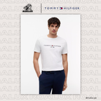 Embroidered Tommy Logo T-Shirt para Hombre