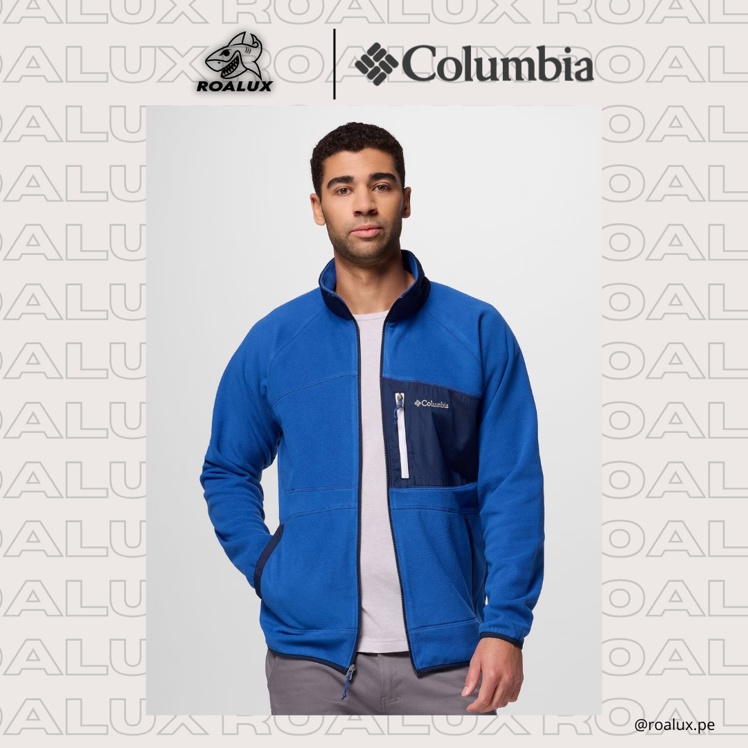 Chaqueta Polar Fast Trek™ Overlay con Cremallera Completa para Hombre