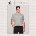 Embroidered Tommy Logo Slim Fit T-Shirt para Hombre