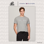 Embroidered Tommy Logo Slim Fit T-Shirt para Hombre