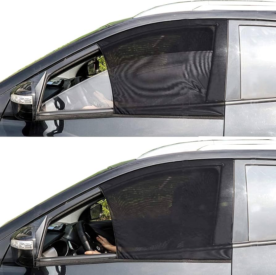 Malla Parasolar para Ventanas de Auto