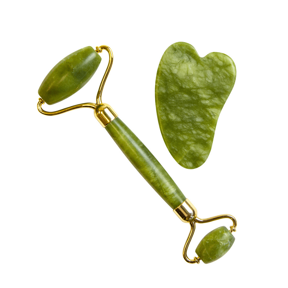 Rodillo Facial Y Gua Sha